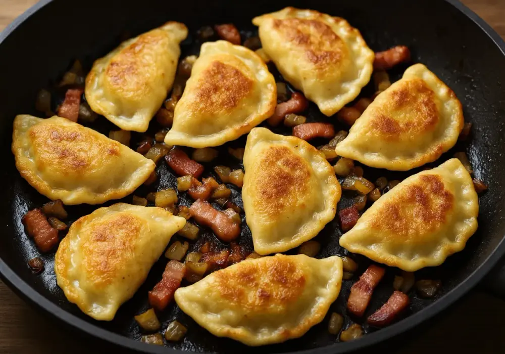 Pierogi chłopskie - przepis jak u babci. Krok po kroku.