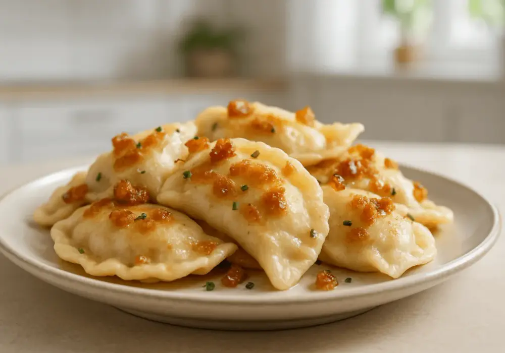 Pierogi ruskie - przepis babci na idealne ciasto i kremowy farsz