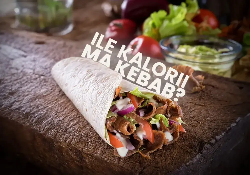 Ile kalorii ma duży kebab? Zaskakujące fakty o kaloryczności