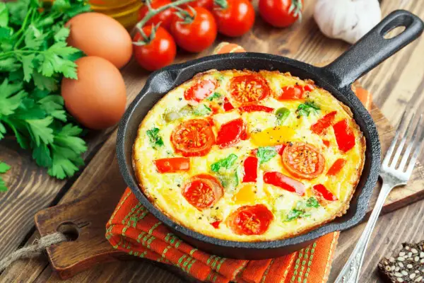 Omlet z warzywami - Idealne śniadanie bez wodnistego środka?