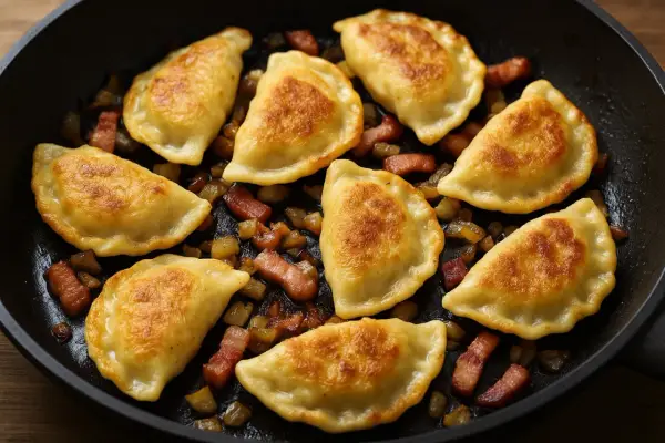 Pierogi chłopskie - przepis jak u babci. Krok po kroku.