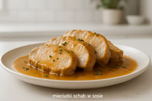 Mięciutki schab w sosie - Jak osiągnąć idealną kruchość?