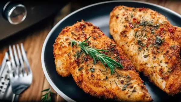Koniec z suchą piersią - kurczak w air fryer soczysty i chrupiący